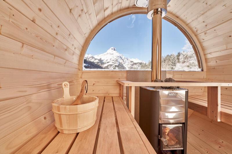 Naturparkresort Xeis Natur Apartments Johnsbach Buitenkant foto