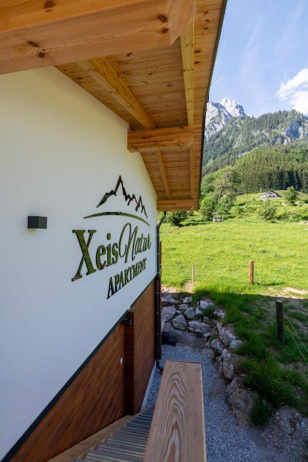 Naturparkresort Xeis Natur Apartments Johnsbach Buitenkant foto