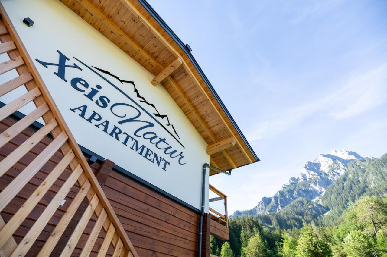 Naturparkresort Xeis Natur Apartments Johnsbach Buitenkant foto