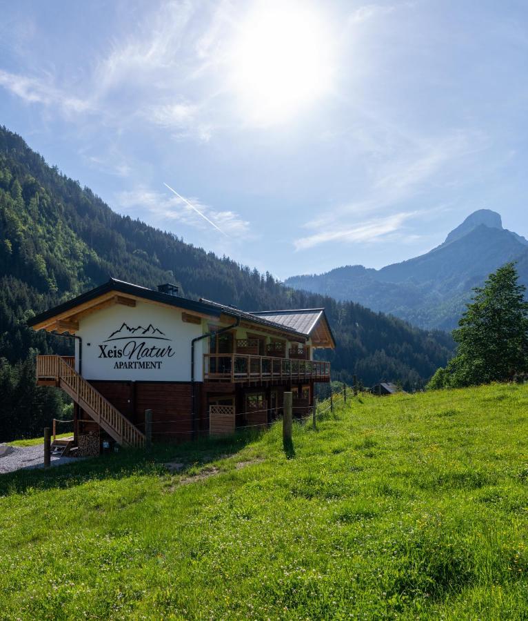 Naturparkresort Xeis Natur Apartments Johnsbach Buitenkant foto